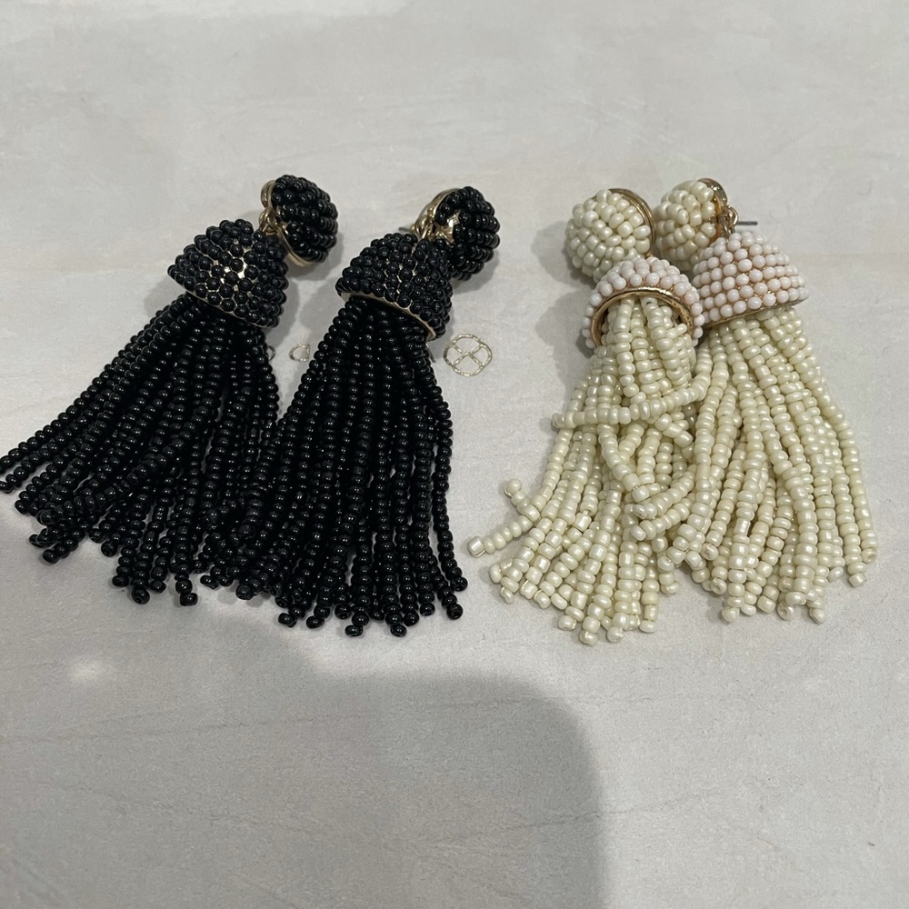 Bauble bar tassel earrings